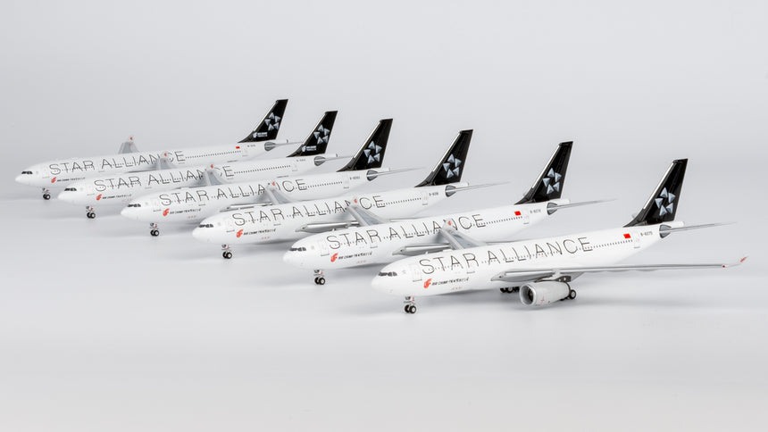 NG Models Air China Star Alliance Airbus A330-300 B-5912 1/400 Aircraft Scale Model