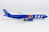NG Models SAS Scandinavian Airlines Airbus A330-300 LN-RKR Celebrating 80 Years Livery; (Ultimate) 1/400 Aircraft Scale Model