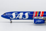 NG Models SAS Scandinavian Airlines Airbus A330-300 LN-RKR Celebrating 80 Years Livery 1/400 Aircraft Scale Model