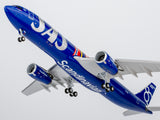 NG Models SAS Scandinavian Airlines Airbus A330-300 LN-RKR Celebrating 80 Years Livery 1/400 Aircraft Scale Model