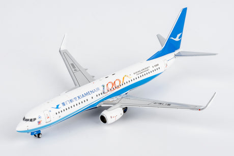 NG Models Xiamen Airlines "100th Boeing aircraft for Xiamen Airlines" Boeing 737-800/w B-5688 1/400 Aircraft Scale Model
