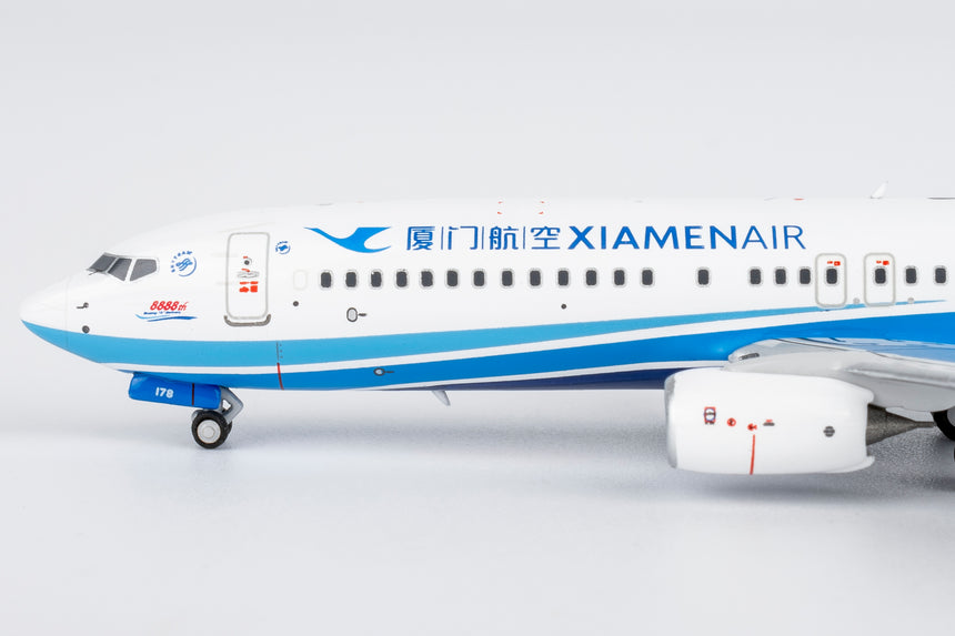 NG Models Xiamen Airlines "8,888th 737" sticker Boeing 737-800/w B-7178 1/400 Aircraft Scale Model
