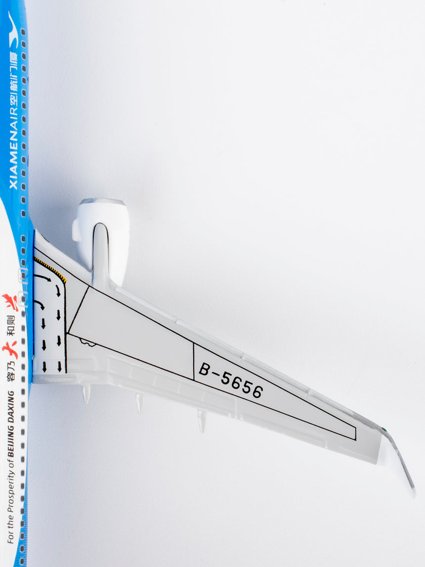 NG Models Xiamen Airlines Beijing "Daxing" livery Boeing 737-800/w B-5656 1/400 Aircraft Scale Model