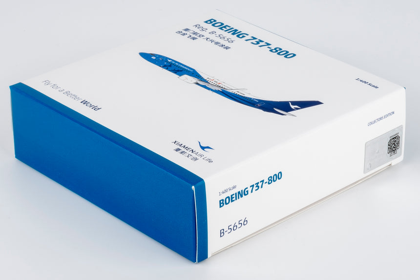 NG Models Xiamen Airlines Beijing "Daxing" livery Boeing 737-800/w B-5656 1/400 Aircraft Scale Model