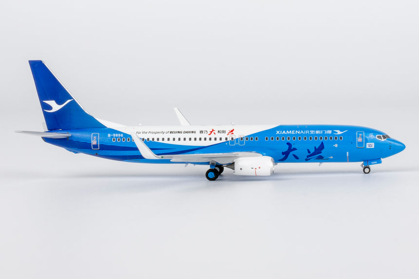 NG Models Xiamen Airlines Beijing "Daxing" livery Boeing 737-800/w B-5656 1/400 Aircraft Scale Model