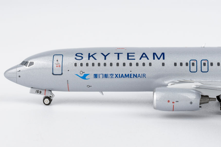 NG Models Xiamen Airlines "Skyteam" livery Boeing 737-800/w B-5159 1/400 Aircraft Scale Model