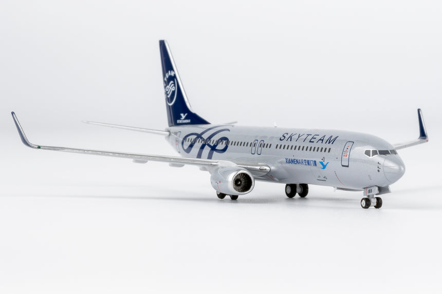 NG Models Xiamen Airlines "Skyteam" livery Boeing 737-800/w B-5159 1/400 Aircraft Scale Model