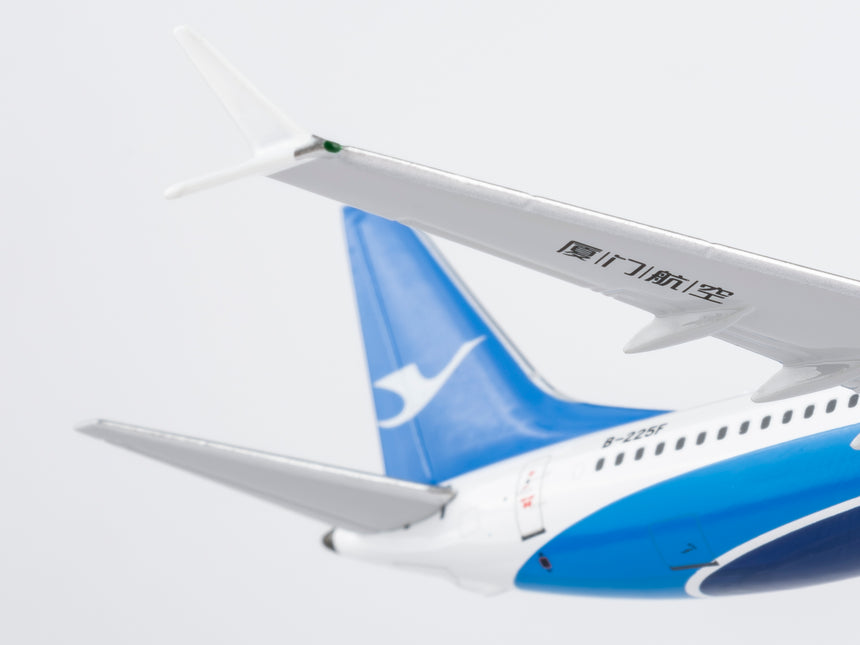 NG Models Xiamen Airlines (Xiamen Airlines' first Boeing aircraft delivered from China (Zhoushan)) Boeing 737 MAX 8 B-225F 1/400 Aircraft Scale Model