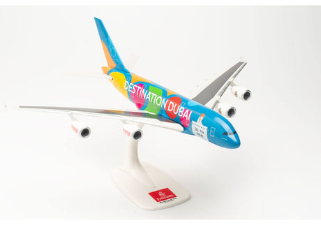 Herpa Emirates Airbus A380 “Destination Dubai / Magic” – A6-EOT 1/250 Scale