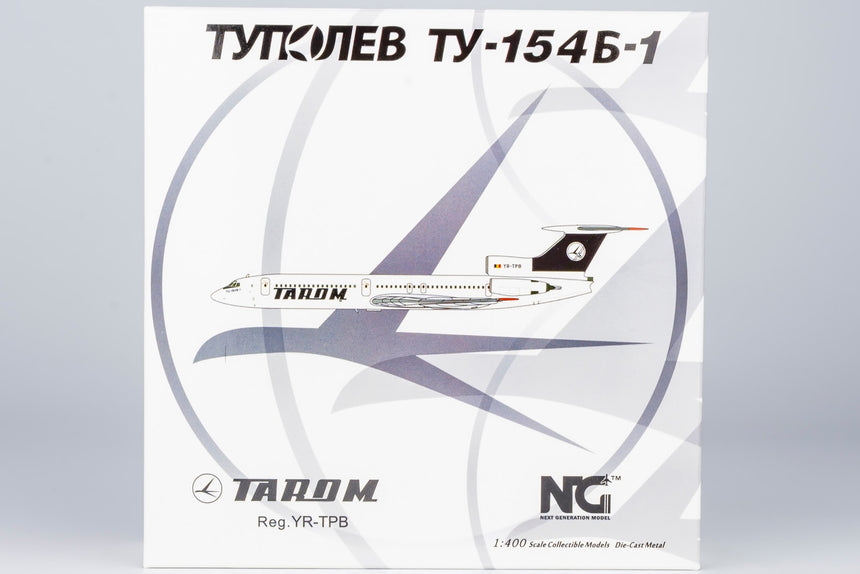 NG Models Tarom Tupolev -154B YR-TPB 1/400 Scale