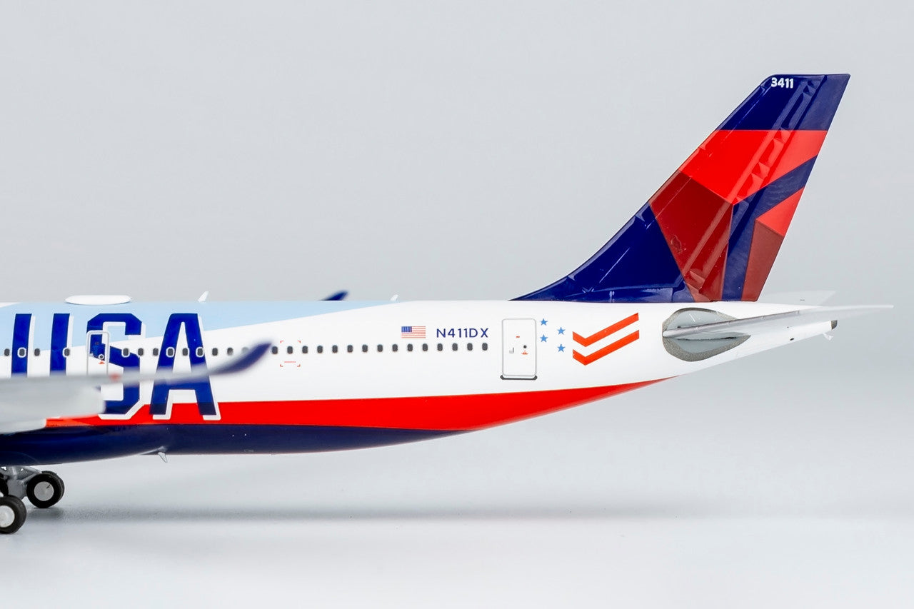 NG Model Delta Air Lines Airbus A330-900 N411DX Team USA cs #1