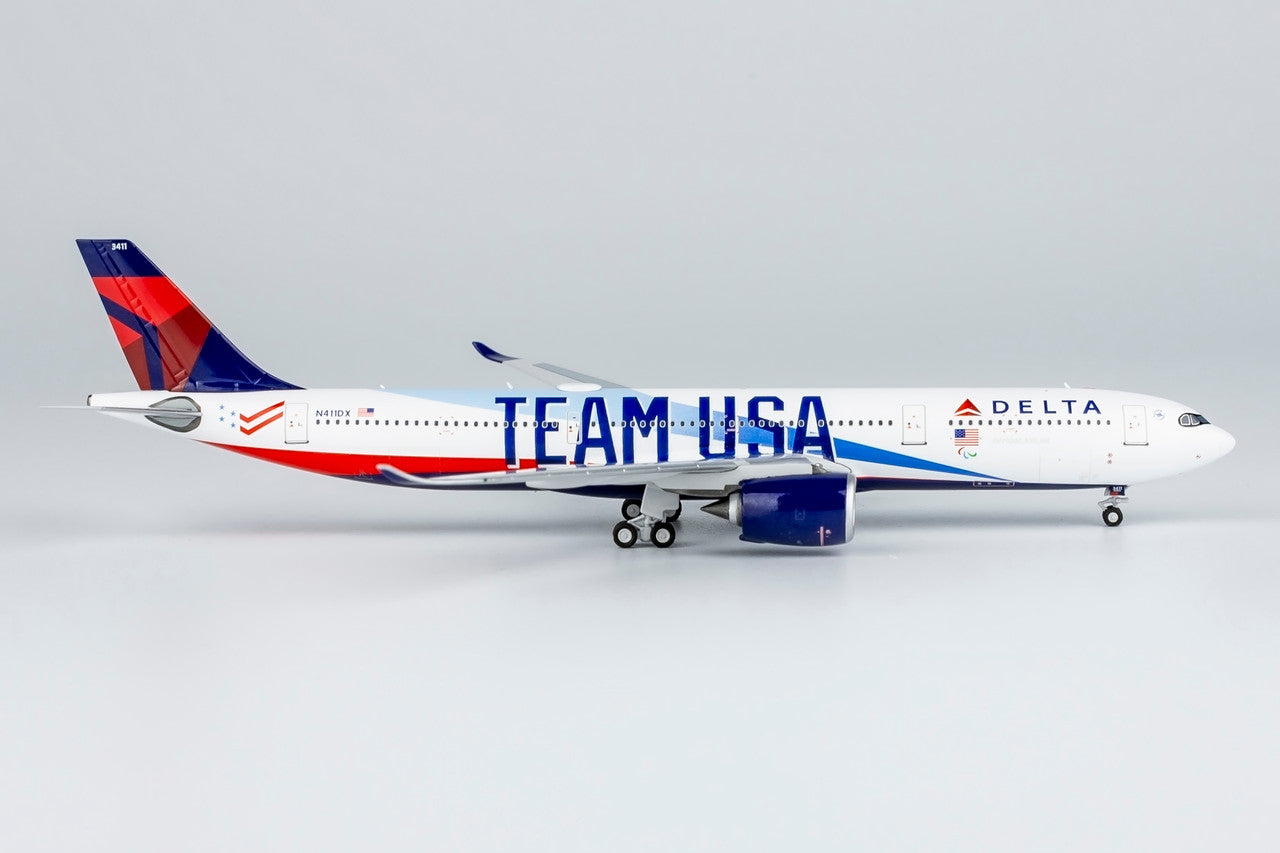 NG Model Delta Air Lines Airbus A330-900 N411DX Team USA cs #1