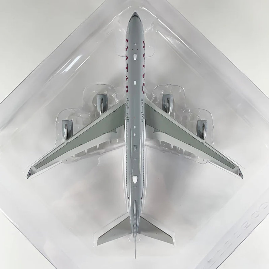 Phoenix Qatar Amini Flight Airbus A340-500 A7-HHH 1/400 Aircraft Scale Model