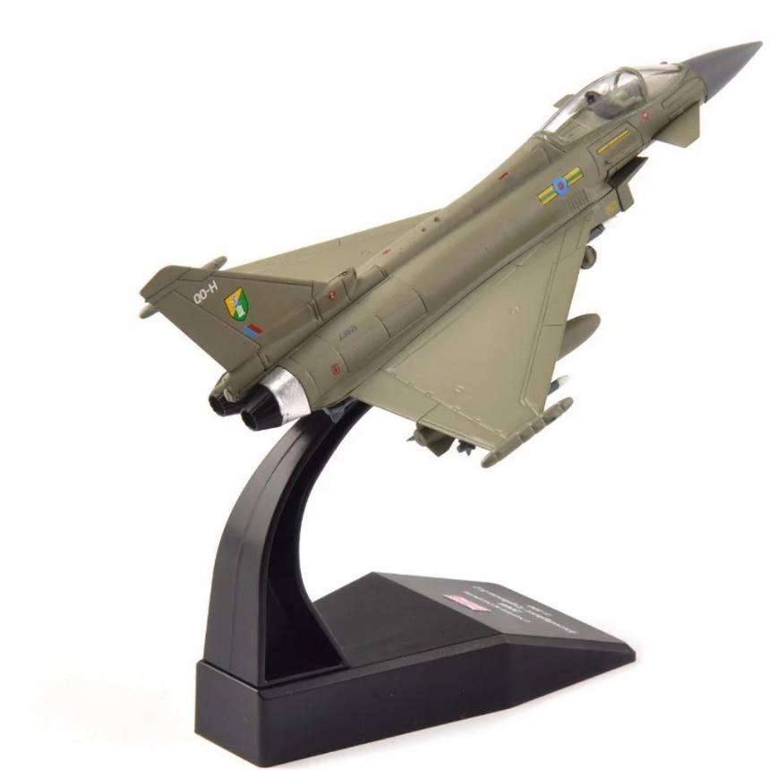 AMS Military RAF United Kingdom 2008 Eurofighter Typhoon F.2 1/100 Aircraft Scale Model