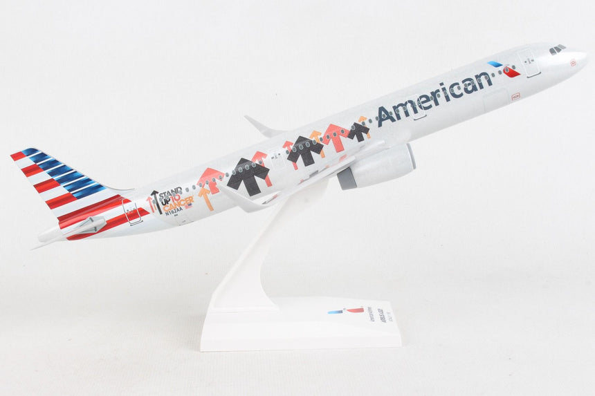 SkyMarks American Airlines Airbus A321 'Stand Up to Cancer' N162AA 1/150 SKR1061