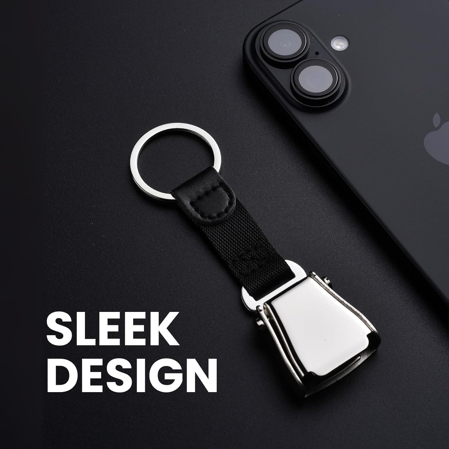 Airplane Seatbelt Bottle Opener Keychain