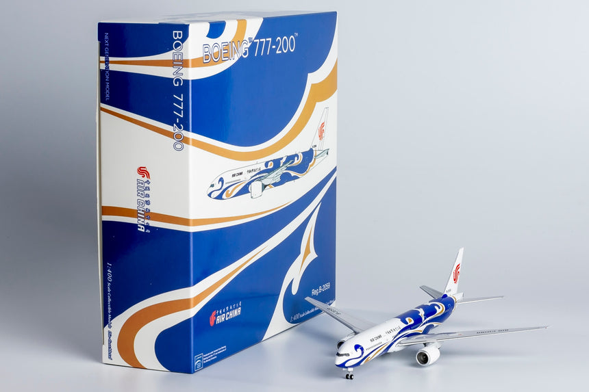 NG Models Air China Boeing 777-200 B-2059 Blue Phoenix Liner 1/400 72058