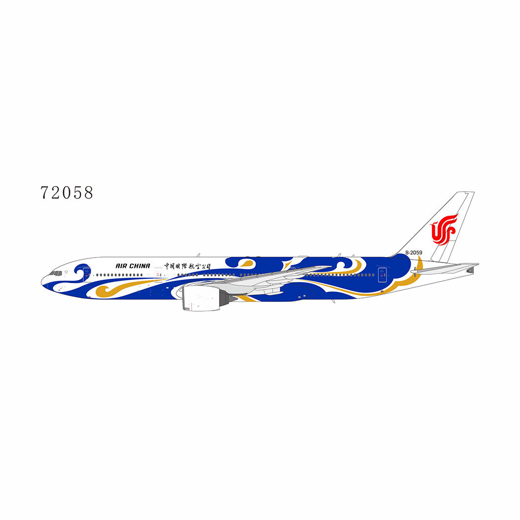 NG Models Air China Boeing 777-200 B-2059 Blue Phoenix Liner