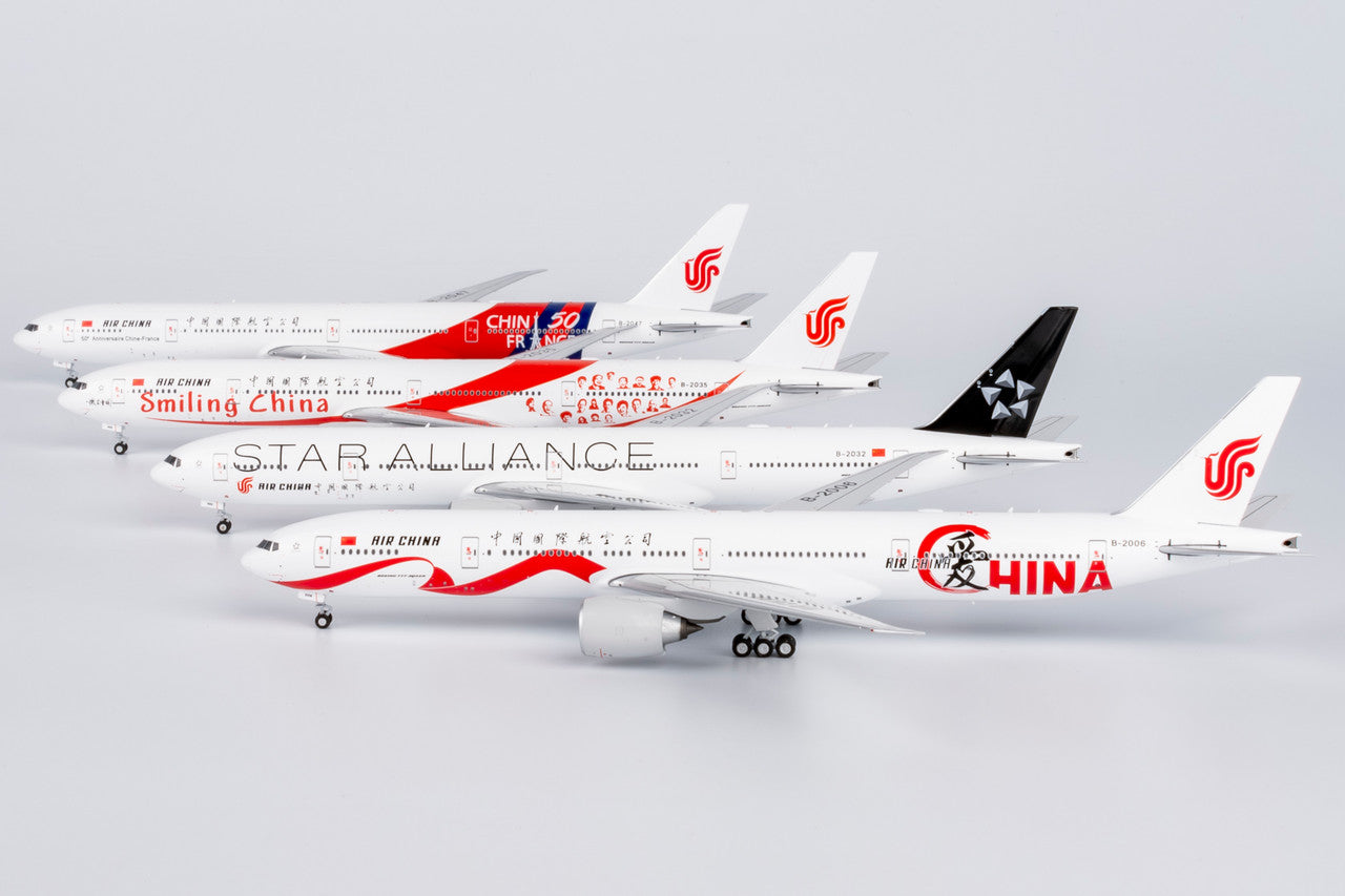 NG Models Air China "Love China" Boeing 777-300ER B-2006 1/400 Aircraft Scale Model