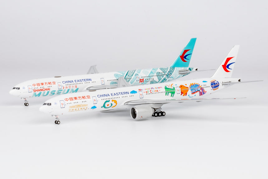 NG Models China Eastern Airlines Shanghai Museum Boeing 777-300ER B-7349 (Ultimate) 1/400 Aircraft Scale Model