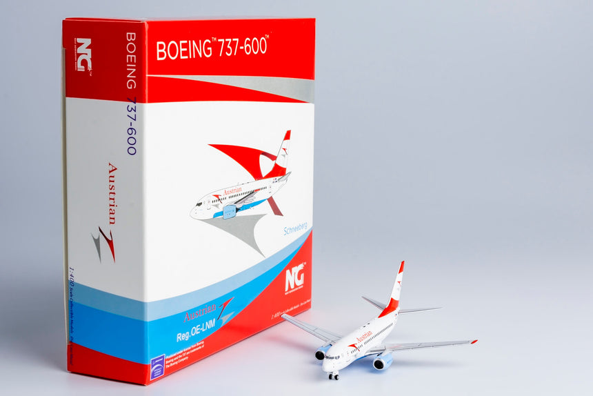 NG Models Austrian Airlines Boeing 737-600 OE-LNM 1/400 Scale