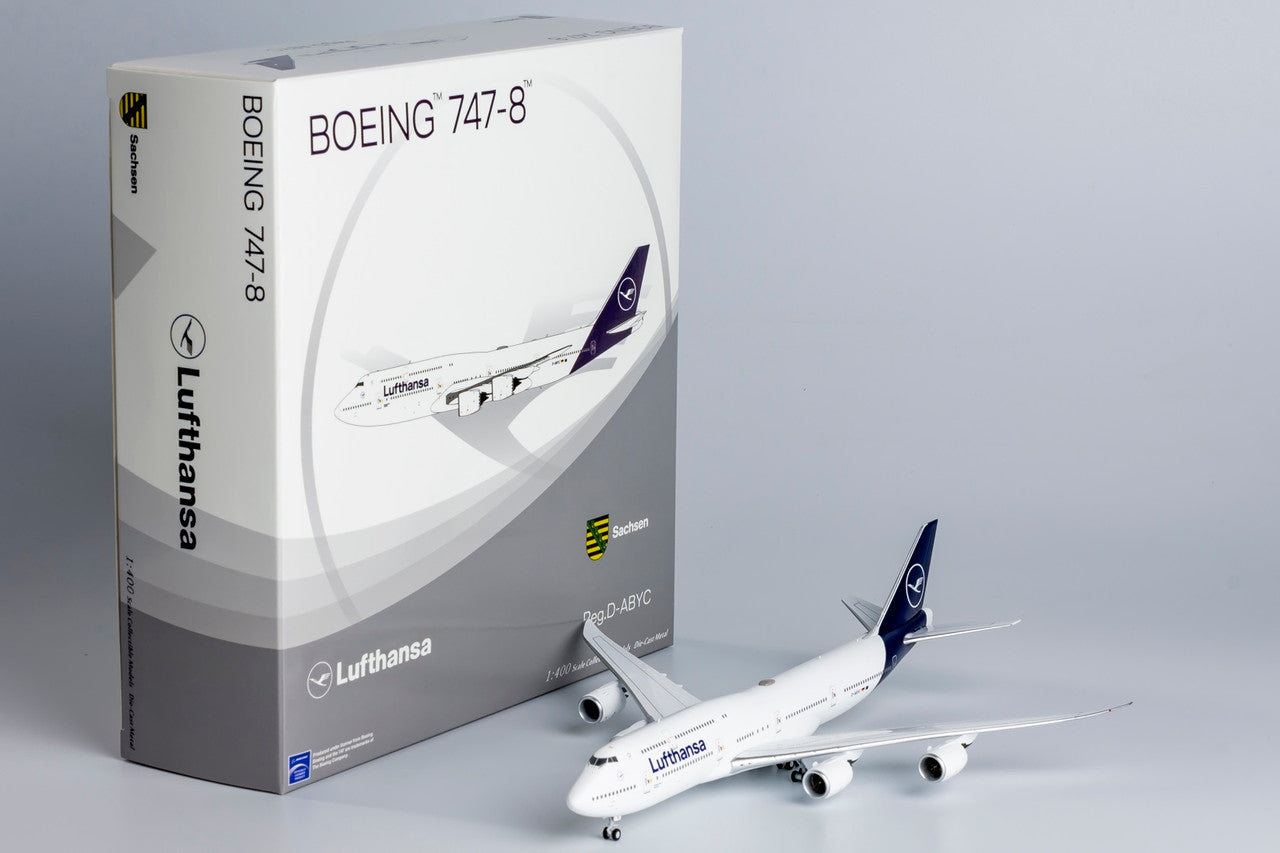 航空機・ヘリコプター 1/400 Lufthansa 747-8i D-ABYC NG Models Lufthansa Boeing 747-8 D-ABYC n/c 1/400 78028 - Model