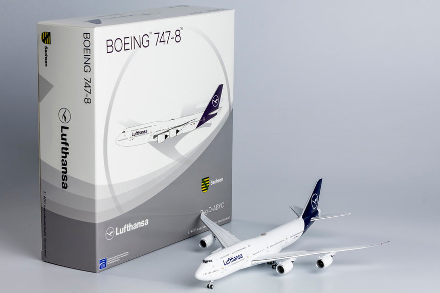 NG Models Lufthansa Boeing 747-8 D-ABYC N/C 1/400 Scale