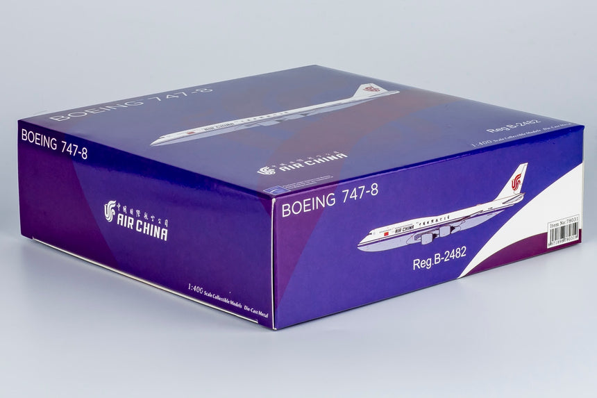 NG Models Air China Boeing 747-8i B-2482 With Wifi Dome 1/400 Scale