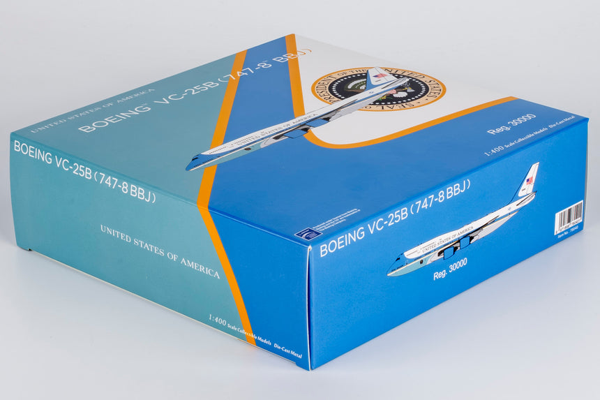 NG Models United States - US Air Force (USAF) (Classic Version) VC-25B Boeing (747-8) 30000 1/400 Aircraft Scale Model
