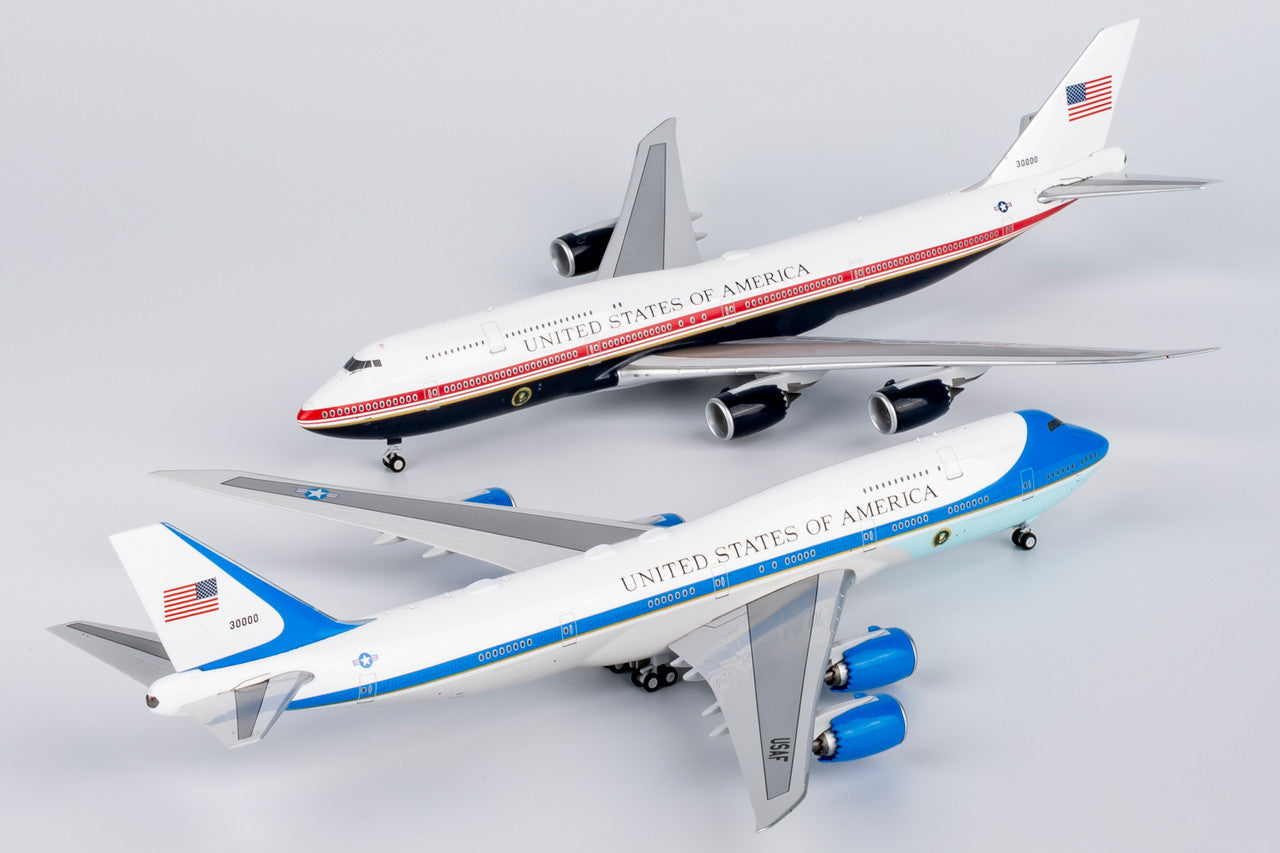 NG Models United States - US Air Force (USAF) (New Version) VC-25B Boeing (747-8) 30000 1/400 Aircraft Scale Model