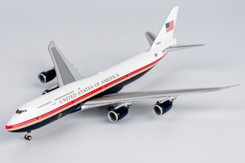 NG Models United States - US Air Force (USAF) (New Version) VC-25B Boeing (747-8) 30000 1/400 Aircraft Scale Model
