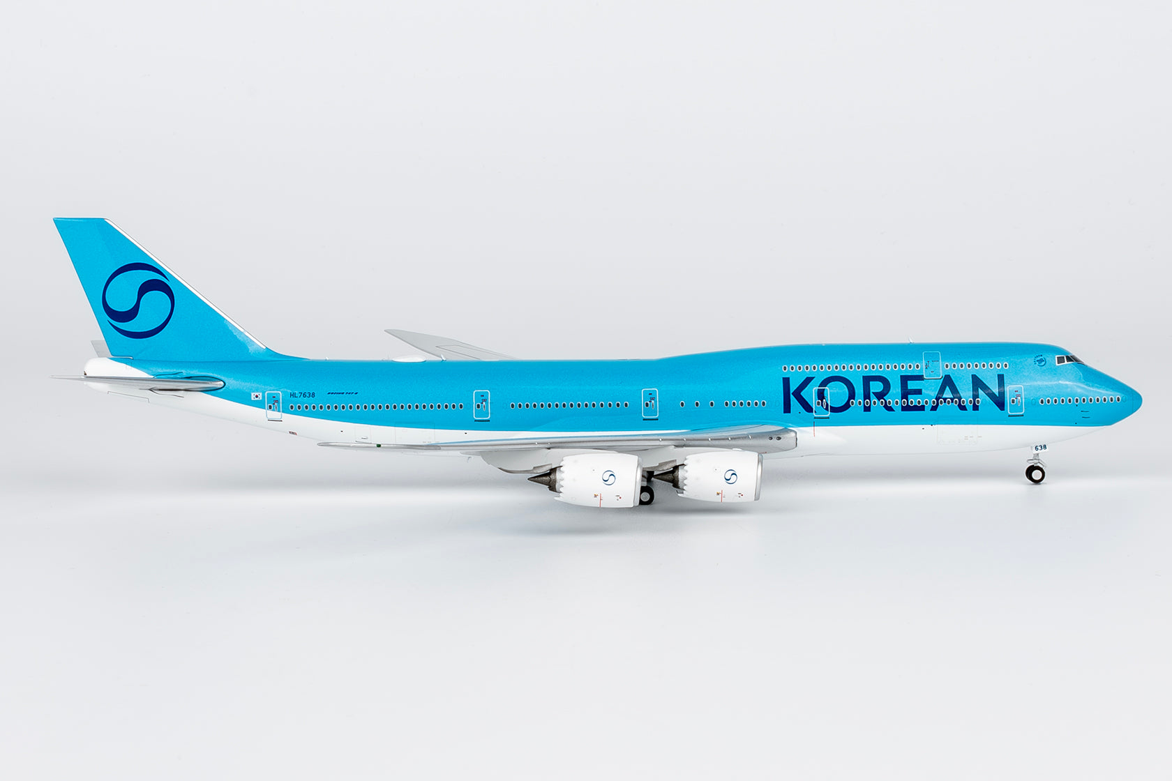NG Models Korean Air (2025's livery) Boeing 747-8 HL7638 1/400