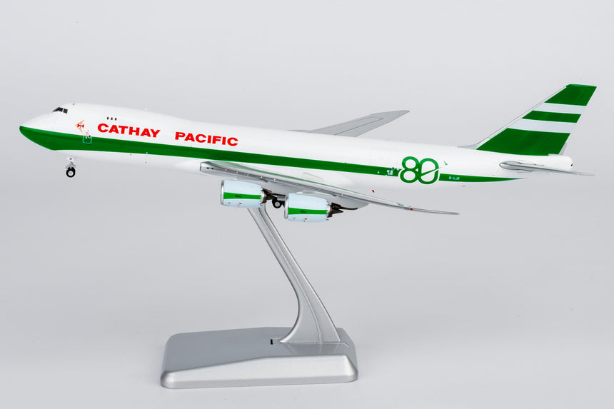 NG Models Cathay Pacific Airways Boeing 747-8F B-LJE (80 Years Anniversary Retro Livery) (Ultimate) 1/400 Aircraft Scale Model
