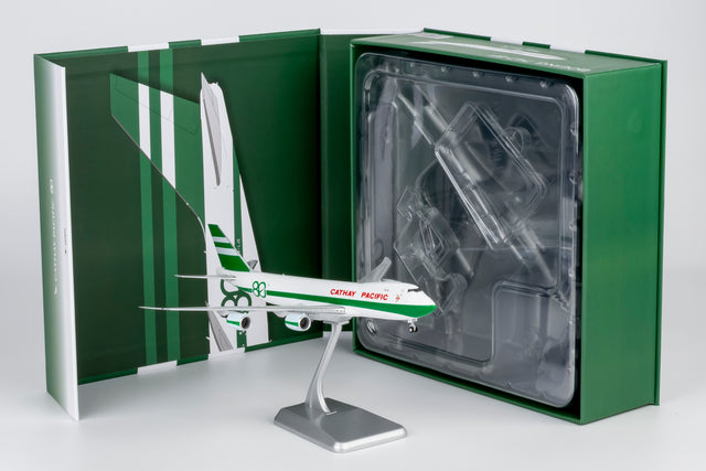 NG Models Cathay Pacific Airways Boeing 747-8F B-LJE (80 Years Anniversary Retro Livery) (Ultimate) 1/400 Aircraft Scale Model