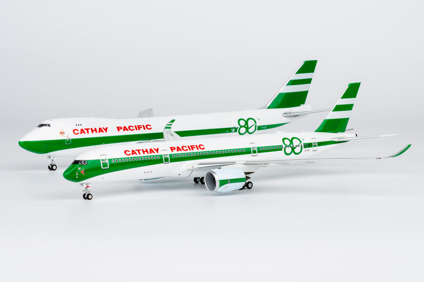 NG Models Cathay Pacific Airways 80th Anniversary livery; with luxurious box Airbus A350-900 B-LRJ (Ultimate) 1/400 Aircraft Scale Model