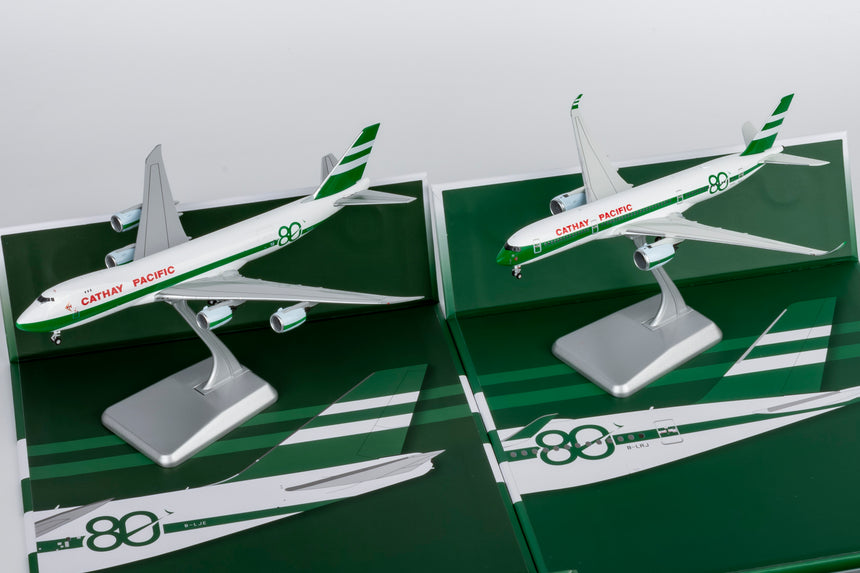 NG Models Cathay Pacific Airways 80th Anniversary livery; with luxurious box Airbus A350-900 B-LRJ (Ultimate) 1/400 Aircraft Scale Model
