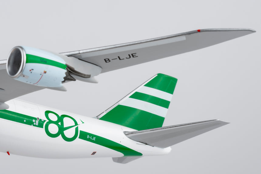 NG Models Cathay Pacific Airways Boeing 747-8F B-LJE (80 Years Anniversary Retro Livery) (Ultimate) 1/400 Aircraft Scale Model