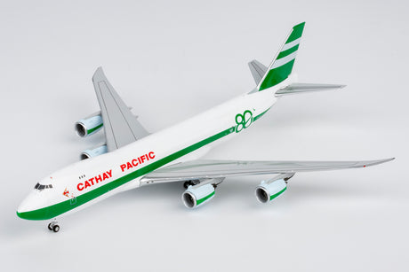 NG Models Cathay Pacific Airways Boeing 747-8F B-LJE (80 Years Anniversary Retro Livery) 1/400 Aircraft Scale Model