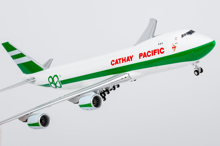 NG Models Cathay Pacific Airways Boeing 747-8F B-LJE (80 Years Anniversary Retro Livery) 1/400 Aircraft Scale Model