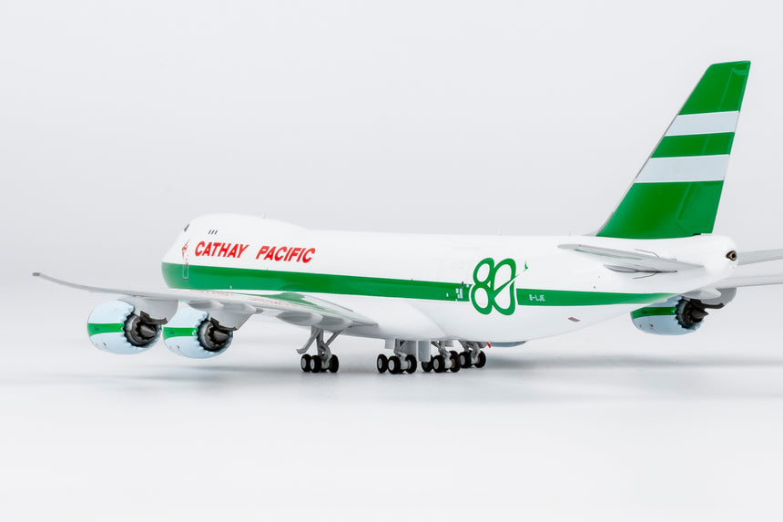 NG Models Cathay Pacific Airways Boeing 747-8F B-LJE (80 Years Anniversary Retro Livery) 1/400 Aircraft Scale Model