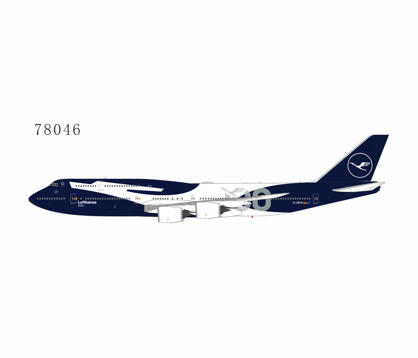 NG Models Lufthansa Boeing B747-8i D-ABYN 100 Years Anniversary 1/400 Aircraft Scale Model
