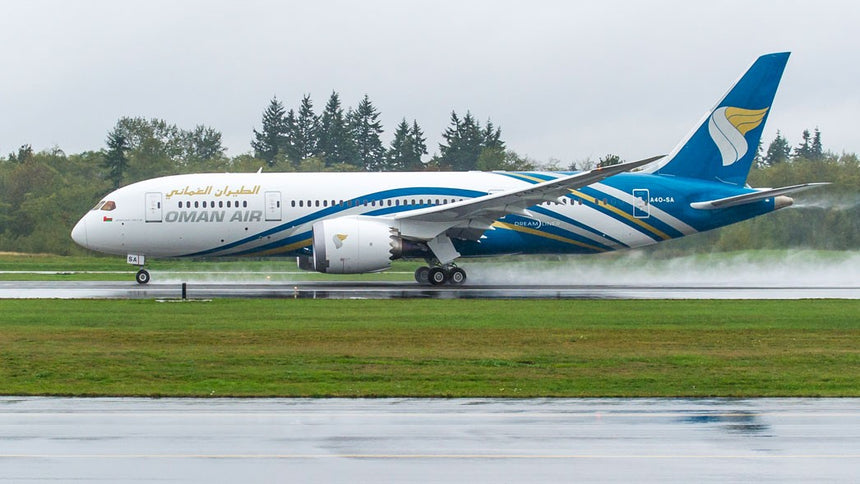 PPC Models Oman Air Boeing B787-9 1/200 Aircraft Scale Model