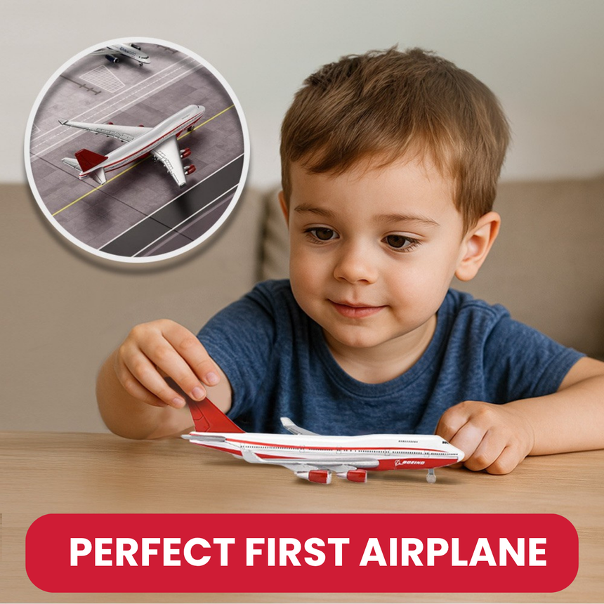 Business Jet Boeing 747 Toy Plane