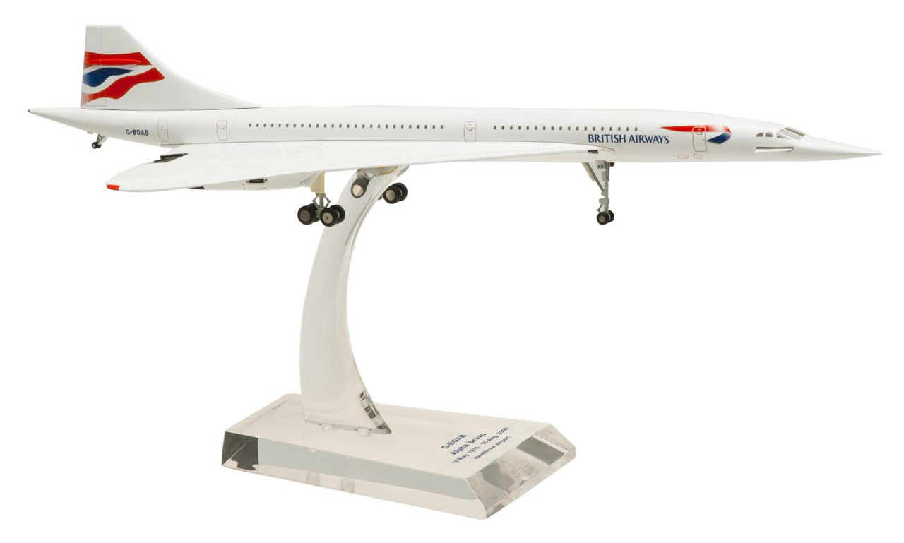 Hogan British Airways Concorde G-BOAB with Acrylic Stand 1/200