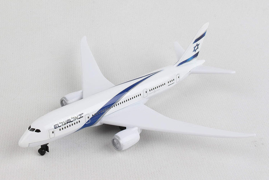 El Al Israel Boeing 787 Airplane Model Toy