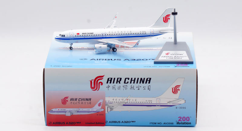 Aviation200 Air China Airbus A320-271N B-309G 1/200 Scale