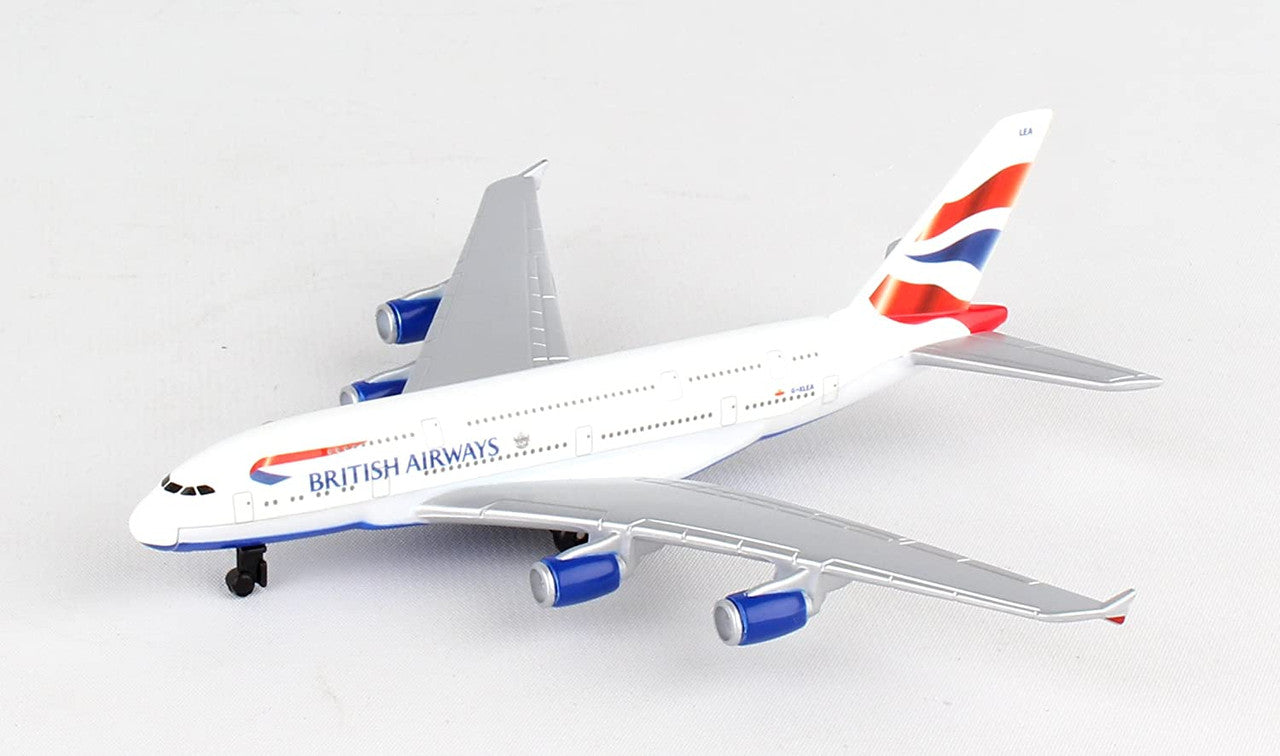 British Airways Airbus A380 Airplane Model Toy