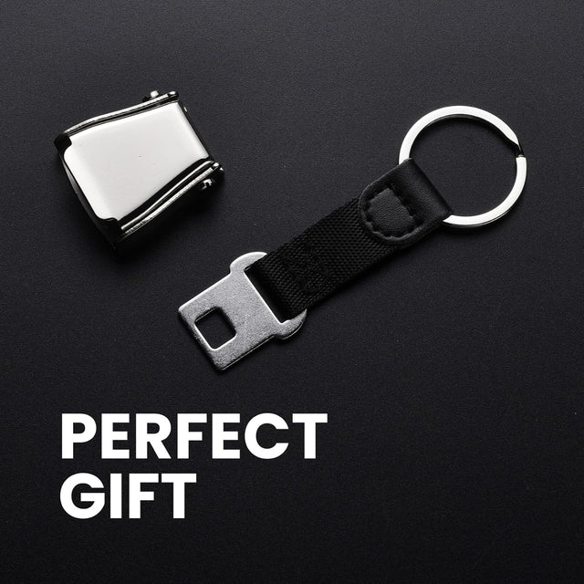 Airplane Seatbelt Bottle Opener Keychain
