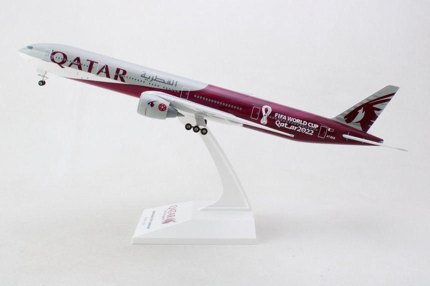 SkyMarks Qatar Airways Boeing B777-300 World Cup Livery 1/200 Scale