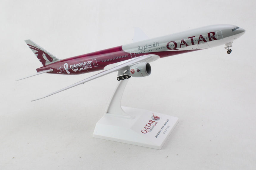 SkyMarks Qatar Airways Boeing B777-300 World Cup Livery 1/200 Scale